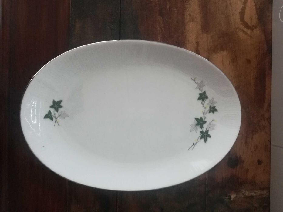 Travessa pequena porcelana alemã Bavaria Winterling Marktleuthen