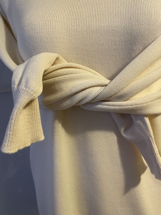 Kremowy golf w 50% z wełny z merynosów rozmiar 38