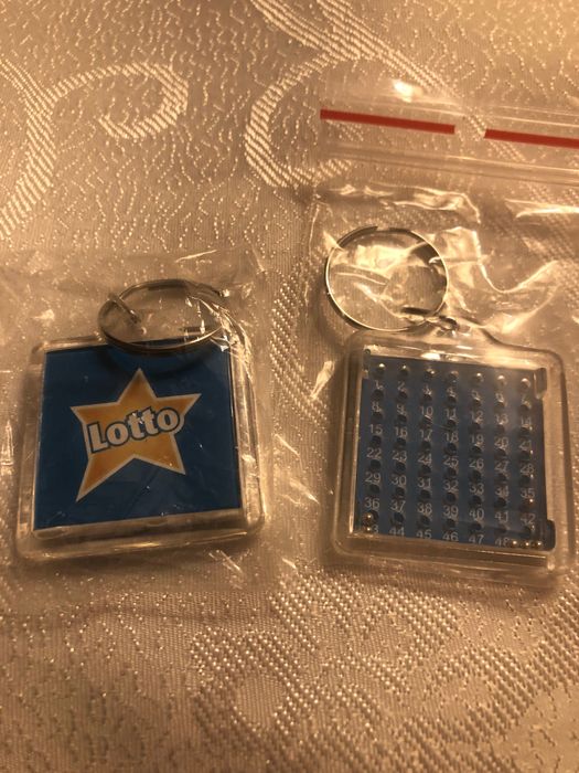 breloczek z logo LOTTO. labirynt ,NOWY,