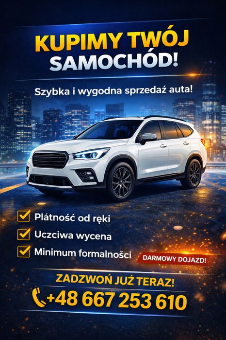 Skup Aut, Samochodów, Busów Opole Lubelskie, Cale woj.lubelskie