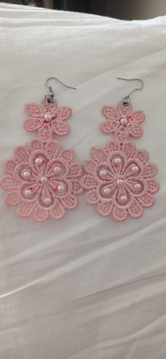 Сережки з перлинами