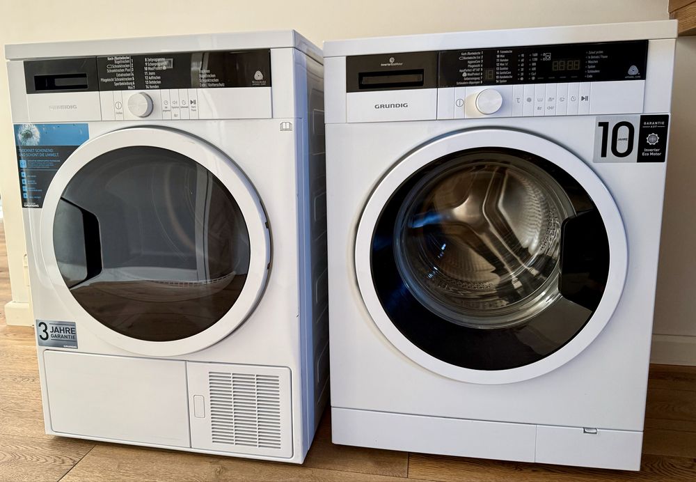 Zestaw pralka i suszarka Grundig