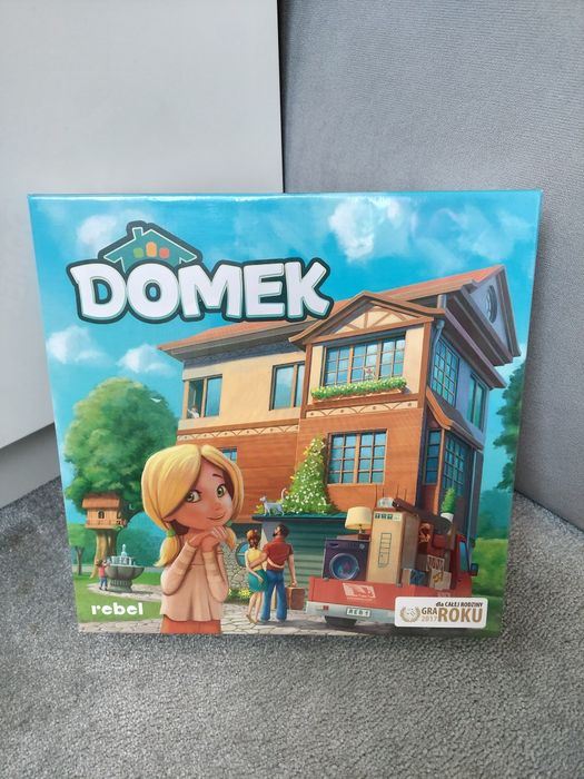 DOMEK - (całkowicie Nowa) Gra planszowa dla dzieci i całej rodziny