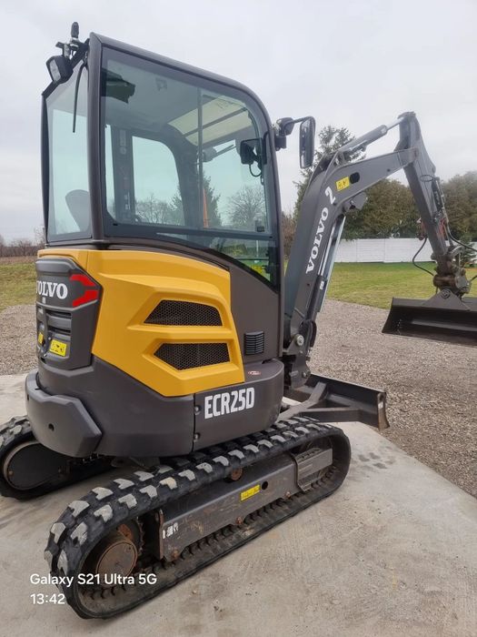 Volvo Ecr25d  Minikoparka Volvo ECR25D 2022r 820mth