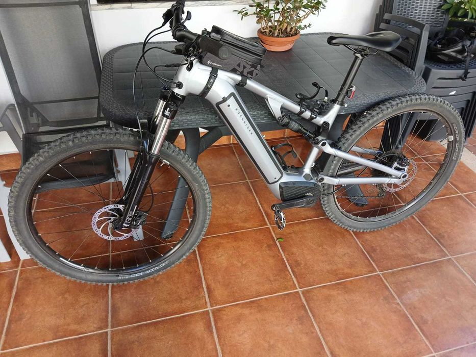 bicicleta Elétrica Suspensão Total 29" E-EXPL 500 S Cinzento L