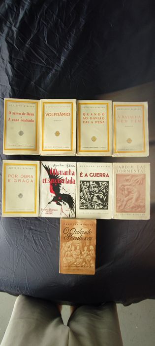 Livros: Fialho, Dumas e A. Ribeiro