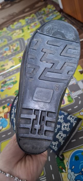 Дитячі резинові чоботи, 29