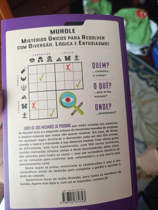 Livro Murdle #2 - G.T. Karber - 100 mistérios para resolver