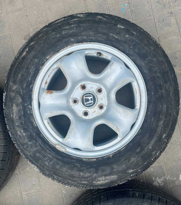 Колеса R16 6.5J Honda CRV диски + шини 215/70