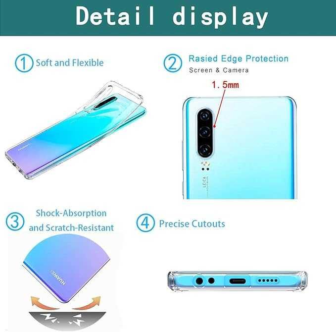 Silikonowe przezroczyste etui Oihxse iPhone 11 Pro 5,8"