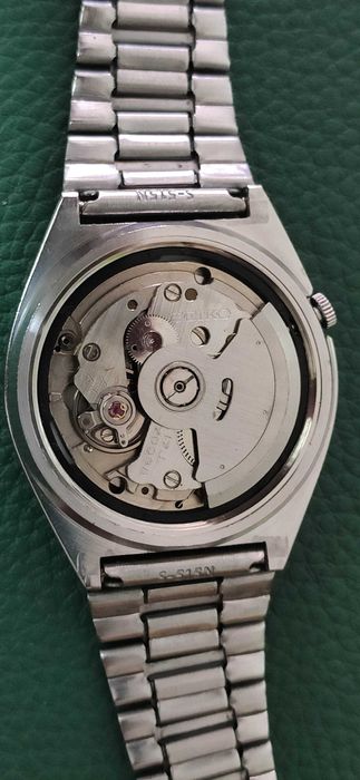 Relógio antigo Seiko 5 automático