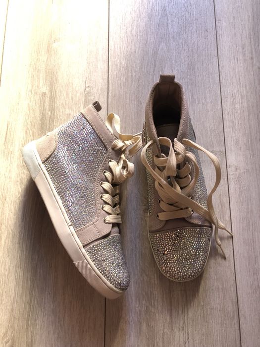 Кеды обувь кросовки хайтопы ботинки  Christian Louboutin 38