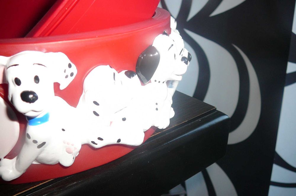 Nowa   Miska   2 szt Dalmatyńczyki Nowe + gratis torba