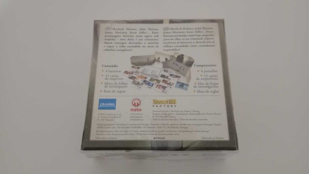Sherlock - Jogo de Tabuleiro