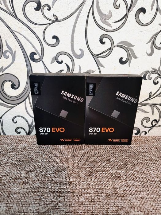 SSD накопичувач Samsung 870 EVO 250 GB (MZ-77E250B/EU)