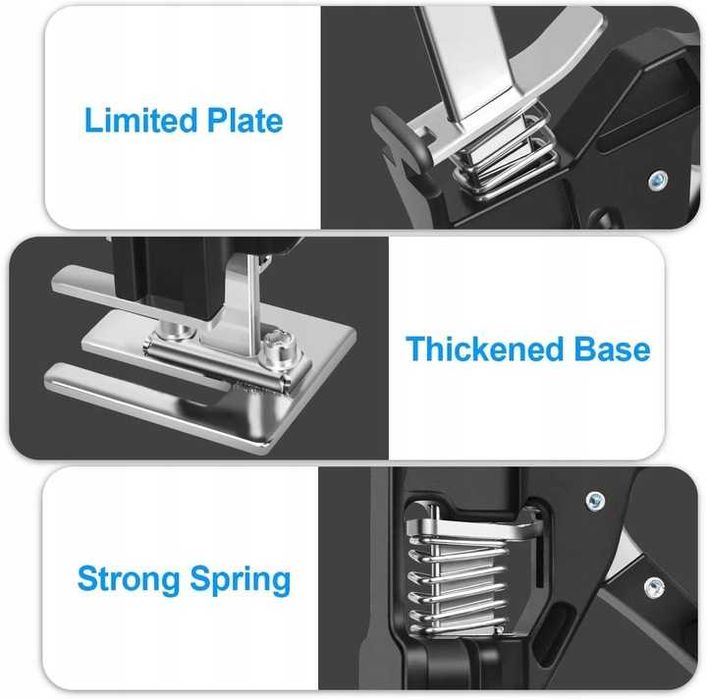 2x Podnośnik zaciskowe do regulacji wysokości 2436