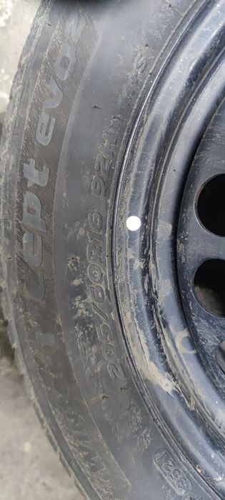 Opony Continental/Hankook 16" zimowe stan bdb