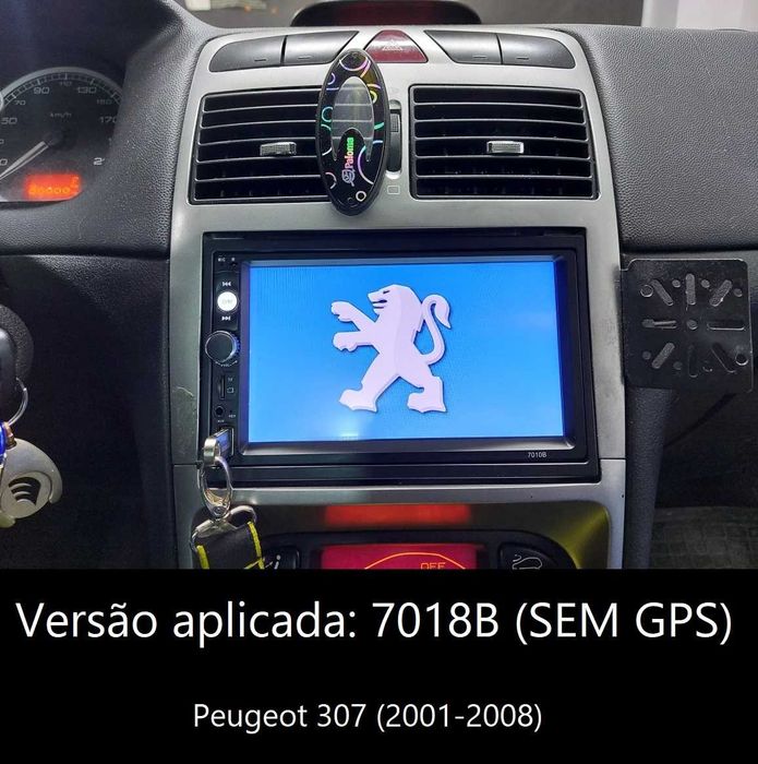 (NOVO) Rádio 2DIN • Peugeot 207 / 307 • Android GPS [4+64GB]