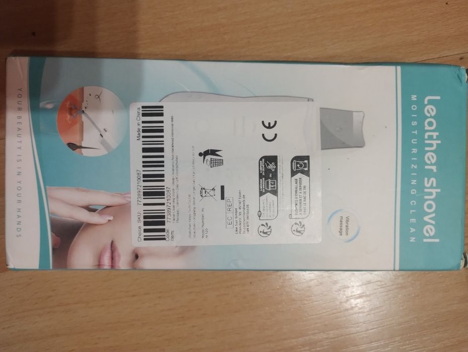 Ультразвуковой скрабер, аппарат для очищения кожи лица, массаж