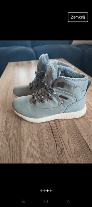 Zimowe buty damskie