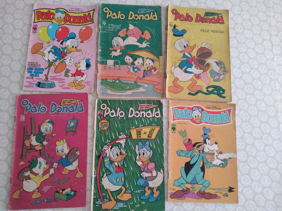 Livrinhos de BD do Pato Donald
