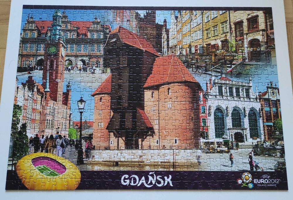 Puzzle Trefl 500 elementów Euro 2012 Gdańsk 37129