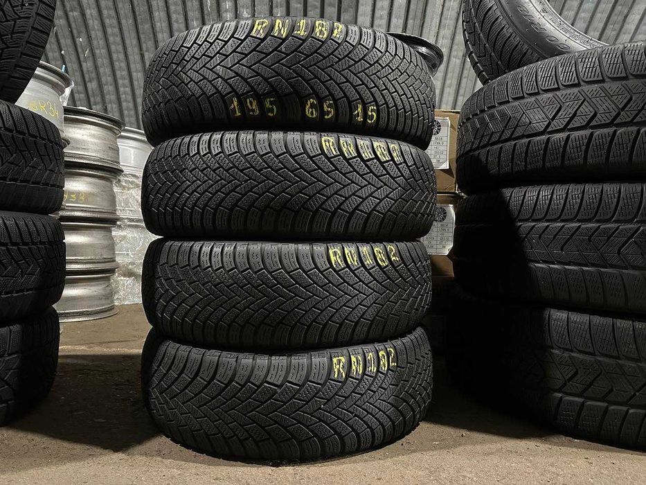Вживані шини! ЗИМА 195/65 r15 парами і комплектами, різні бренди та моделі ВЕЛИКИЙ СКЛАД! 195 65 15