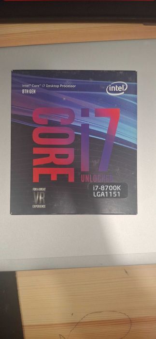 Processador Intel i7 8700K
