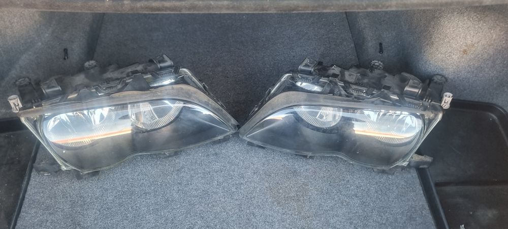 Farois bmw e46 em bom estado, originais