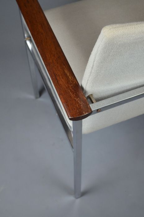 Poltrona Mid-Century Modern Sigvard Bernadotte – France & Søn Denmark – Anos 60