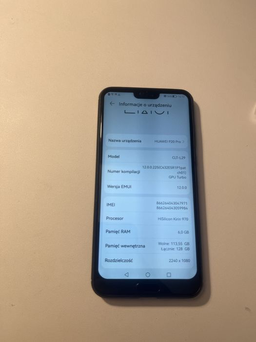 Huawei p20 pro stan PRAWIE IDEALNY