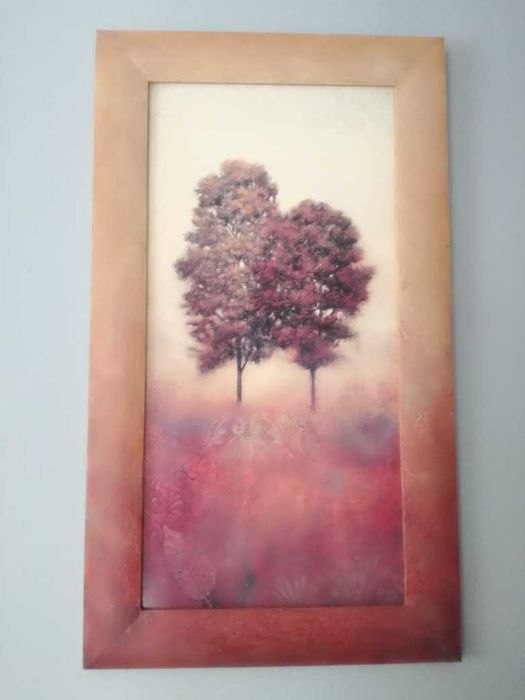 Obraz z motywem drzew JESIEŃ