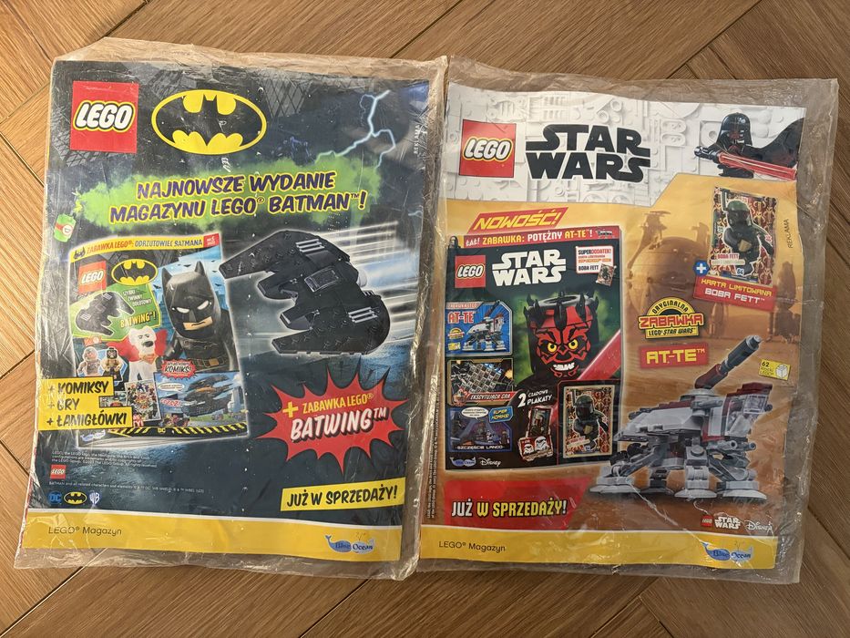 Lego gazetki ninjago 2 sztuki