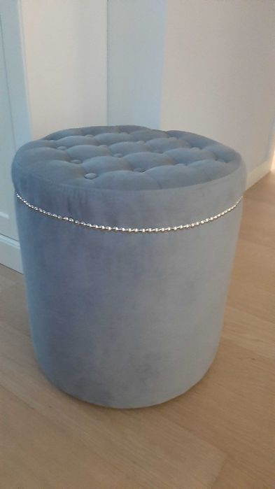 Sprzedam nową pufę Glamour szary