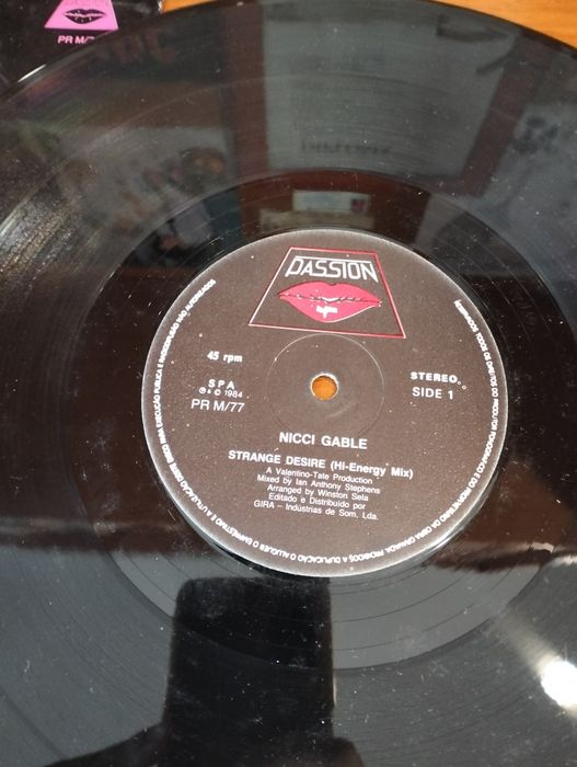 Disco de vinil Maxi Single Nicci Gable