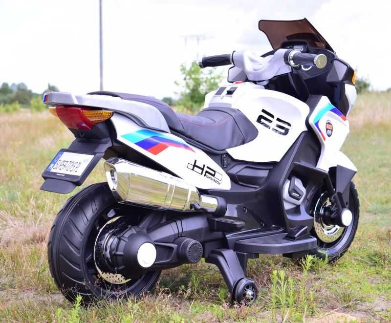 BAWIBUS.PL motorek MEGA MOTOR na akumulator dla dzieci GAZ W RĄCZCE