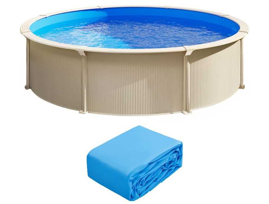 Liner de piscina redonda 460 x 120 cm (novo)