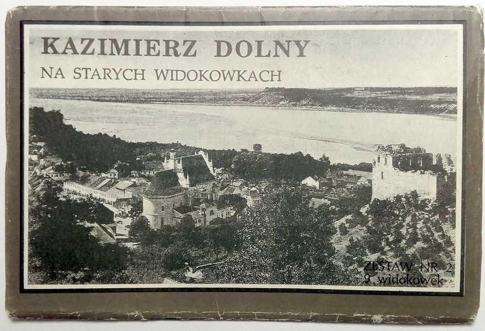 Kazimierz Dolny na starych widokówkach 2 pocztówki reprint 1910