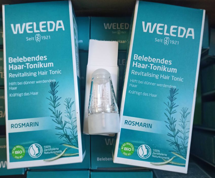Weleda rosemary tonic+апликатор+пипетка (в подарок)