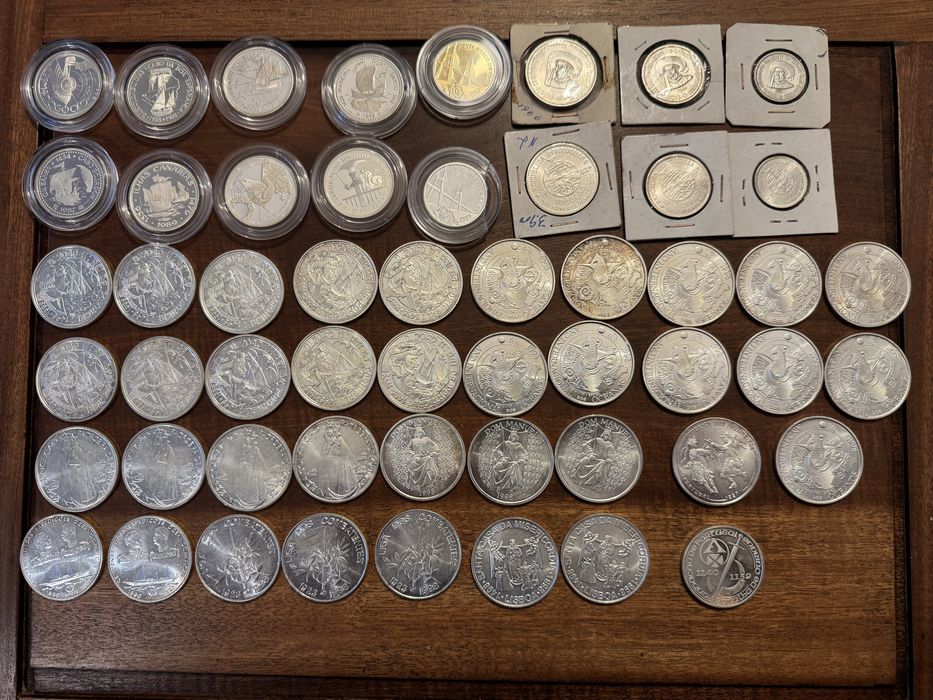 Coleção de Moedas de Prata