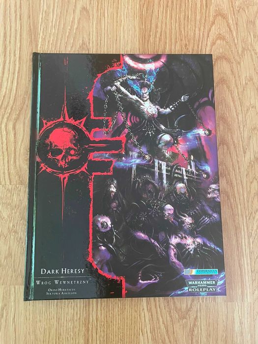 Zestaw 2 podręczników Dark Heresy RPG- Warhammer 40 000