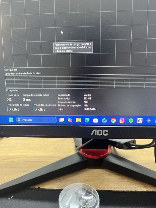 Computador gaming Ryzen 5 5500 Radeon 6600 16gb ram 500gb+1Tb