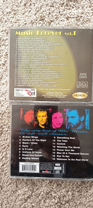 Sprzedam płyty CD widoczne na zdjęciu