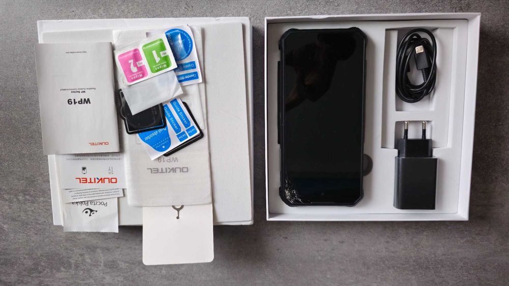 Oukitel WP19 Potężny smartphone z noktowizją i baterią 21000 mAh!