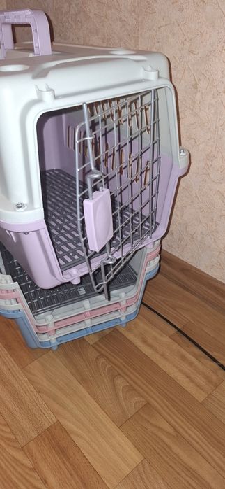 Переноска, металеві дверцята, для кота, собаки