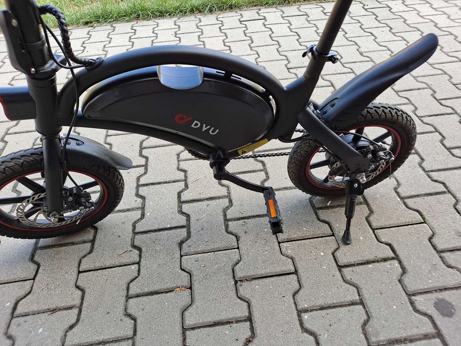 rower elektryczny DYU D3F na kołach 14 cali