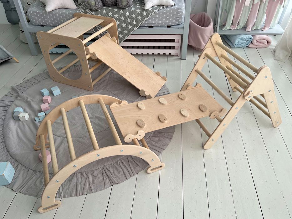 Пиклер трикутник та арку Піклер. Комплекс для малюків + монтесори