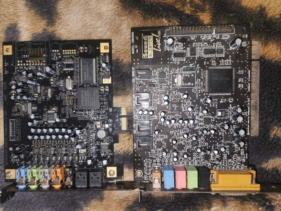 Звуковая карта PCI-e Creative X-Fi Titanium DSP 7.1 оптовыход оптовход SB0880 премиум