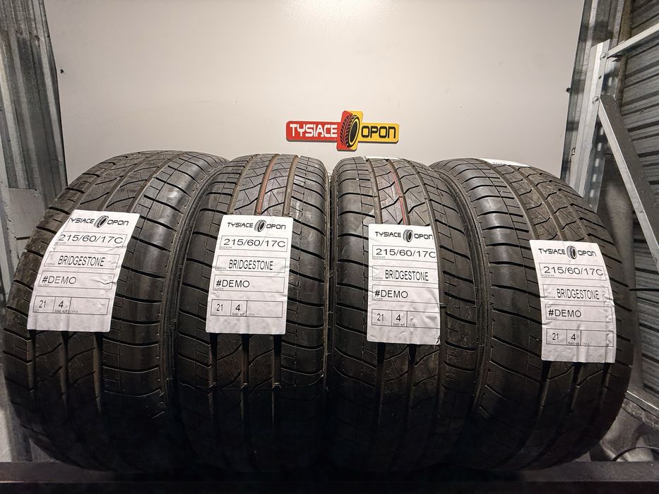 Opony Demo 215/60/17C bridgestone Duravis dot 2021 MONTAŻ/WYSYŁKA