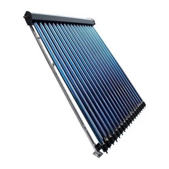 Zestaw solarny 2 x kolektor rurowo-próżniowy SR 22 bez zasobnika